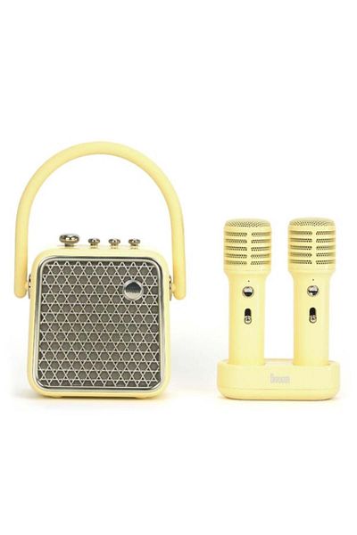 DIVOOM Divoom SongBird SE - Portable Dual Microphone Speaker - YELLOW