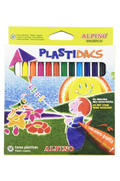 Alpıno Plastıcas Mum Boya 12 Li