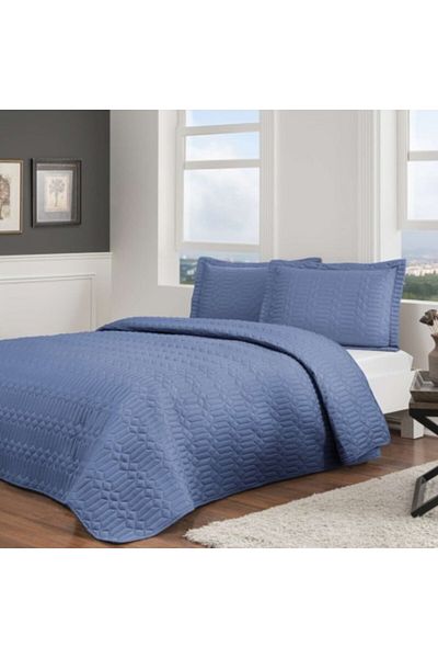 Taç Duvet cover set +2 pillowcases, TAC, Parley Navy (Blue)