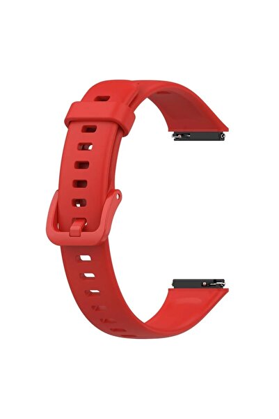Huawei Band 7 ve Honor Band 7 Akıllı Bileklik Uyumlu Kordon Spor Jel Silikon ...