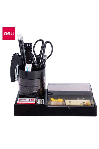 Deli Stationery Set BLACK E38254