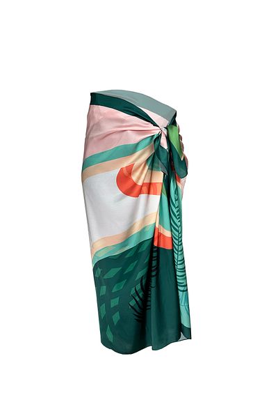 OVELIA İSTANBUL Marmaris Muse Satin Pareo 95*145 cm