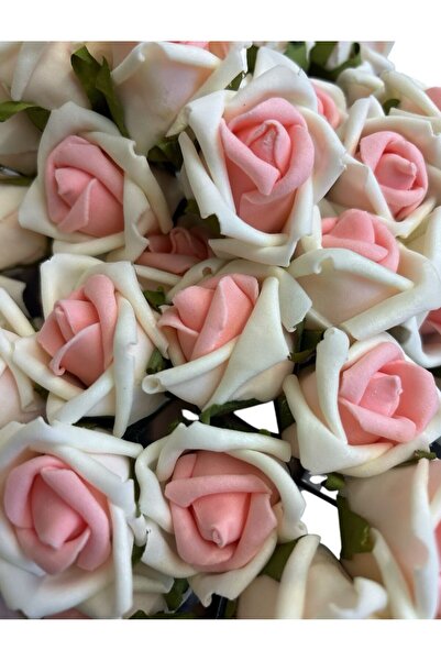 OZN AKSESUAR Yapay Lüx Gül, Yapay Çiçek, Gelin buketi Yapımı, Nişan çiçeği, K...