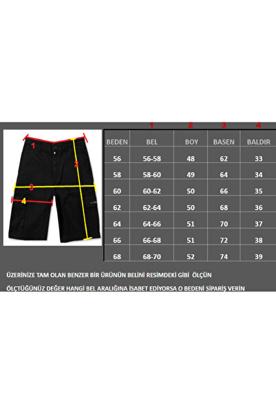 Surco Large Size Slim Lycra Chino Shorts