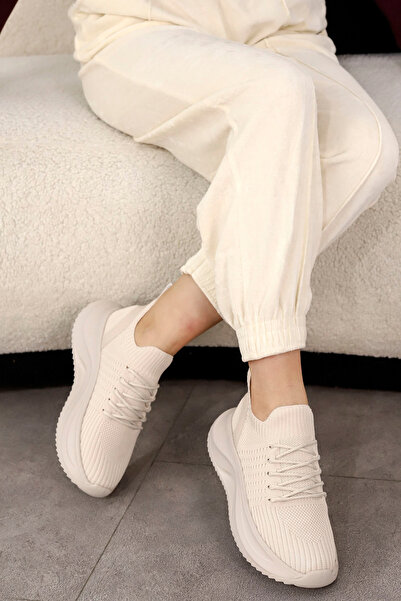 Mamito Ayakkabı Dm 708 Lace-Up Knitwear Sports Shoes