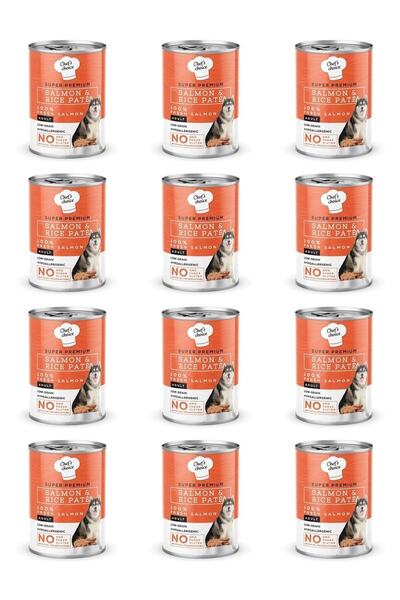 Chef's Choice Chef's Choice Kıyılmış Somonlu Ve Pirinçli Köpek Konservesi 400...