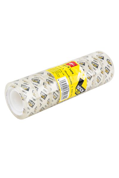 Deli Stationery Tape TRANSPARENT E30064