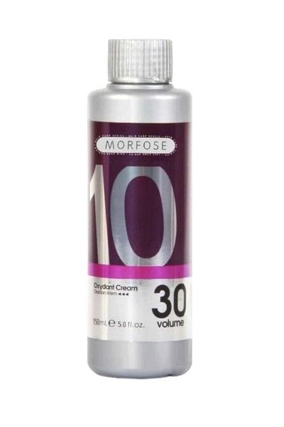Morfose 10 Oxidant Cream 9% 30 Volume 150ml - Professional Hair Dye & Bleach Developer
