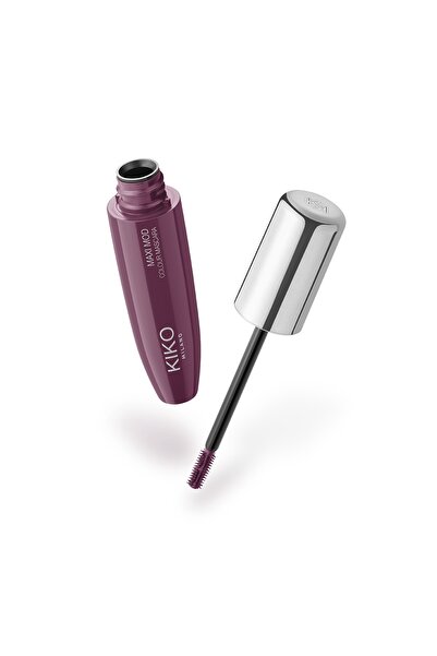 Kiko Renkli Maskara - Maxi Mod Colour Mascara - 03 Plum