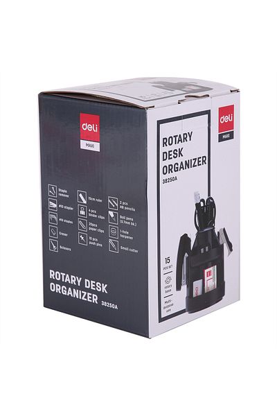 Deli Stationery Set BLACK E38250A