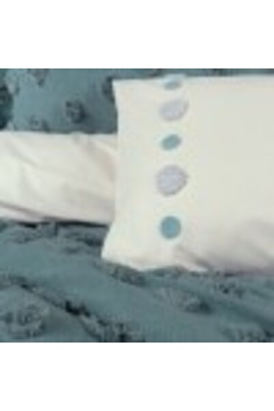 Cotton Box Premium Double Bed Set with Duvet Cover and Linen, Cotton Box, Aldo Turquoise