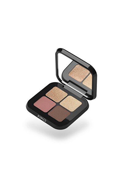 Kiko GÖZ FARI - BRIGHT QUARTET EYESHADOW PALETTE - 02 Rosy Mauve Variations
