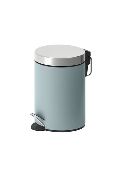 Generic Waste container, light gray-turquoise, 3 L