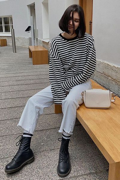 Madmext Mad Girls Schwarzes Sweatshirt Mg980