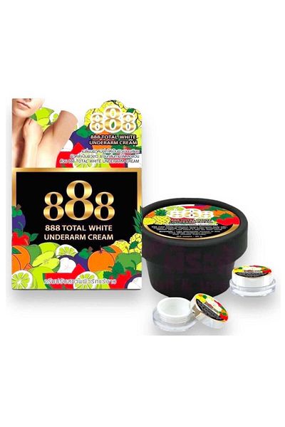 888 كريم توتال وايت لتبييض الإبط 35 جرام