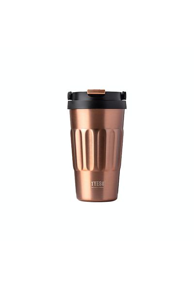 Tyeso Coffe Mug Vacuum Stainless Steel with Carrying Handle