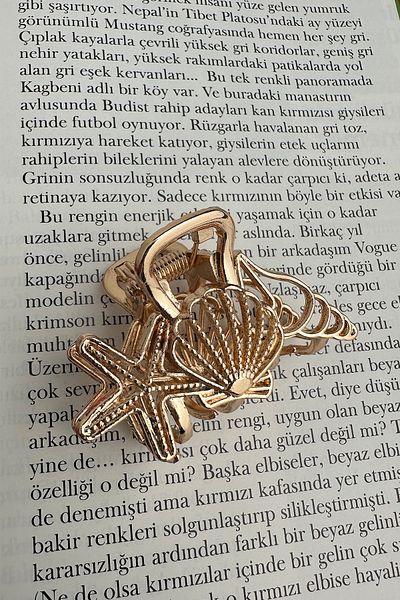 Modex Sea Shell D.Star - 4cm Metal Pincer Buckle