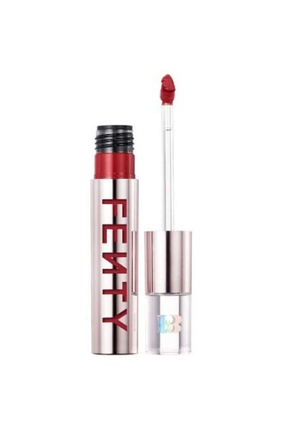 FENTY BEAUTY Liquid Lipstick, Fenty, Icon Velvet, 01 The Mvp, Red, 5.5 G
