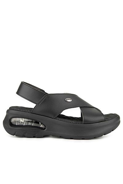 Muya Sandale pentru femei Nwanwa Anatomical Air Max Sole Heel Spur Negru