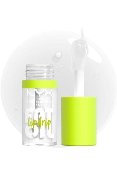 NYX Professional Makeup Nyx Fat Oil Lip Drip Gloss Drip My Main Vegan, Non-sticky, 12h Hydration With Squalane & Oils