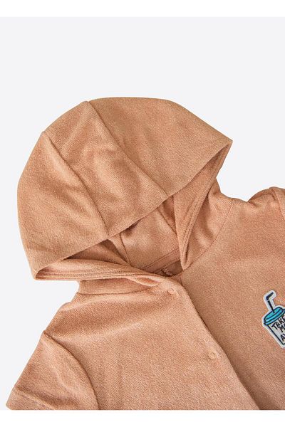 kitikate Organic Premium Girl Towel Beach Dress Cinnamon