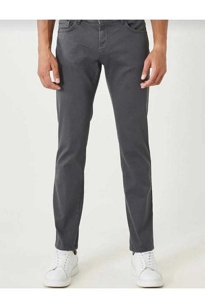 GİRAY TEX Men's Gray Jeans