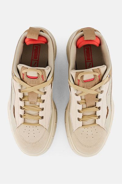 Puma Women Mayze Stack Xpl Lace Up Outdoor Shoes, Beige
