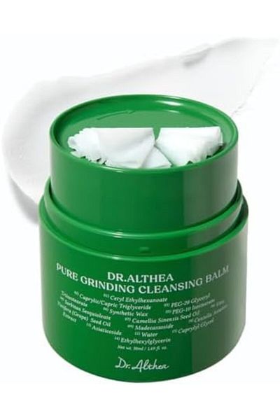 Dr. Althea Pure Green Cleansing Balm - Gentle Healthy Plant-Based Formula Safe for Sensitive Skin, 1