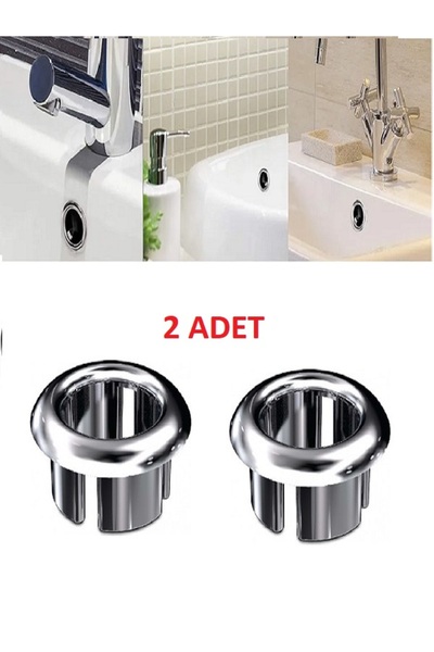 bym yapı Krom Lavabo Yüzüğü ( 2 Adet )