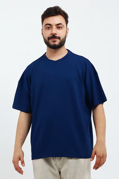 OXVİN Ανδρικό μπλουζάκι Oversize MODAL FABRIC Μαλακό που δεν ξεθωριάζει Basic φαρδύ μπλουζάκι