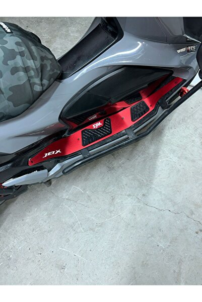 idragon Sym Aksesuar Jet X 125 Alüminyum Paspas (Kırmızı)