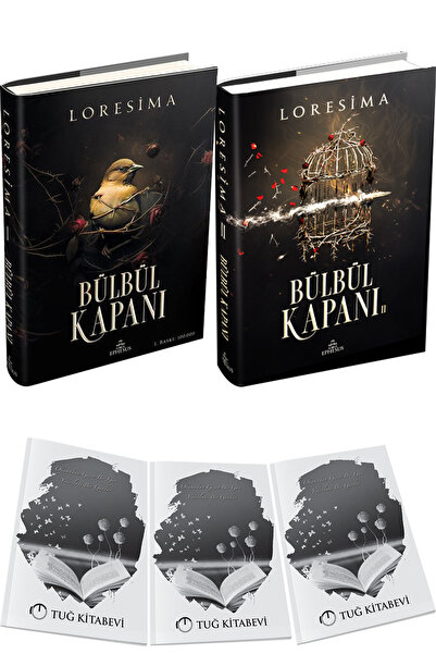 Ephesus Yayınları Bülbül Kapanı 1 Ciltli ve Bülbül Kapanı 2 Ciltli + Hediyeli