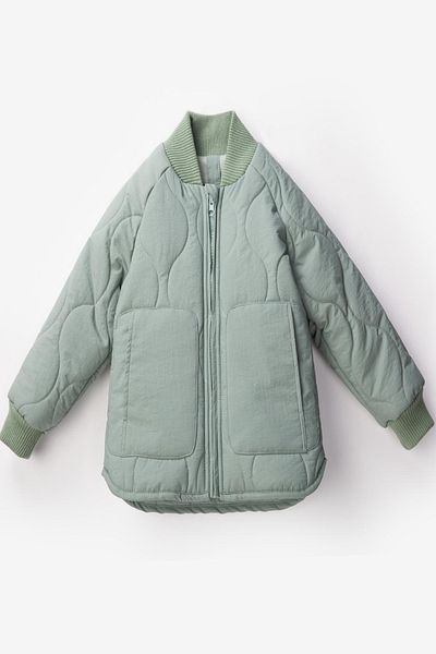PODIUM GYM New Trend Basic Unisex Crinkle -Water Repellent-Quilted Coat Children-Baby Jacket-Mount