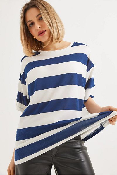 İKLİM LİFE Thick Striped Tshirt
