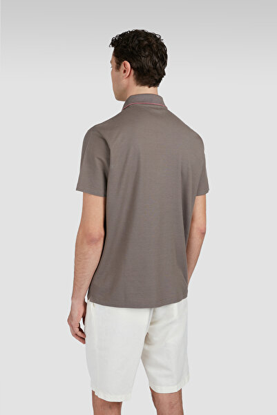 PAUL&SHARK COTTON LYOCELL POLO SHIRT WITH BUTTONS