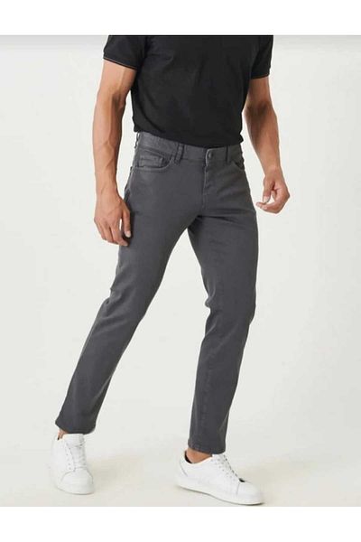 GİRAY TEX Men's Gray Jeans