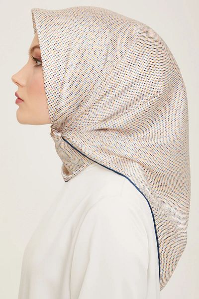 Armine Armi̇ne Twill Silk Scarf 2024 Summer Season 9113D02-33