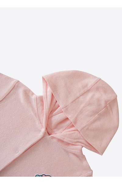 kitikate Organic Premium Girl's Towel Beach Dress Pink