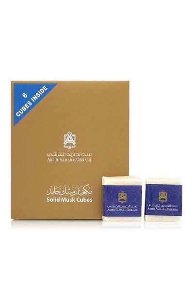 Abdul Samad Al Qurashi Pure White Musk Solid Cubes Box