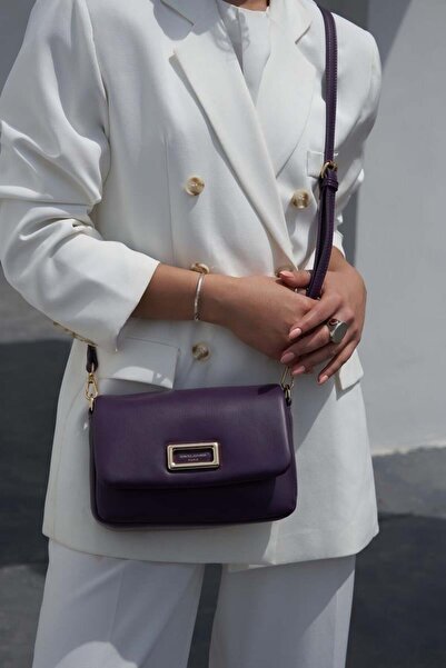 David Jones Kadın Omuz Çantası Mor