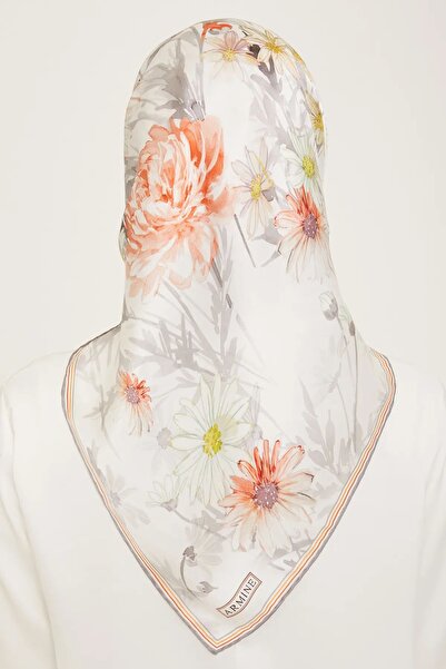 Armine Armi̇ne Twill Silk Scarf 2024 Summer Season 9129D02-37