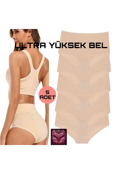 Afrodizyac 5-Piece Ultra High Waist Bamboo Batu (Extra Flexible and Extra Soft)