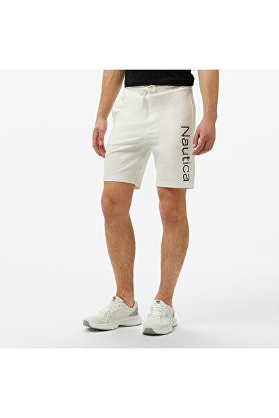 Nautica Erkek Krem Regular Fit Şort