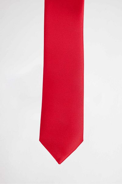 Tudors 3 Pack Plain Slim Red Men's Ties