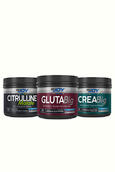 Bigjoy Vitamins Citrulline( Sitrulin ) Malate 150gr Creabig( Kreatin ) 120gr ...