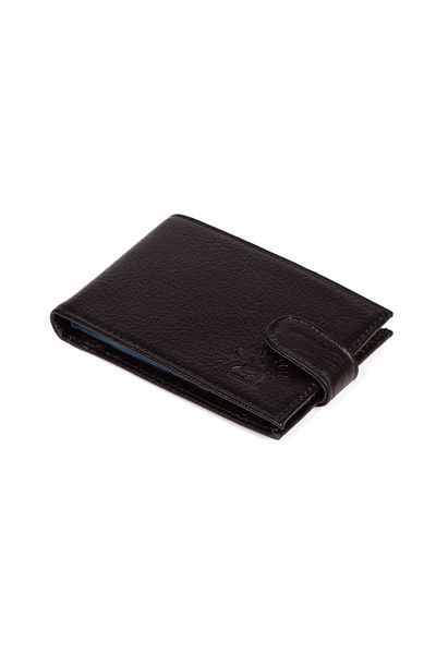 Newish Polo Men's Genuine Leather Wallet and Card Holder – Black