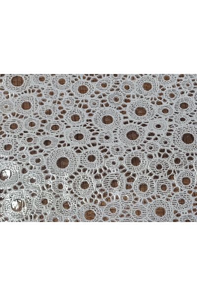 Seron 🏷️   Luxurious Ring Pattern Clear Pvc Tablecloth – Wipeable, Stylish & Protective