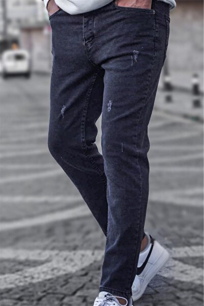 Madmext Koyu Füme Skinny Fit Jean T6315