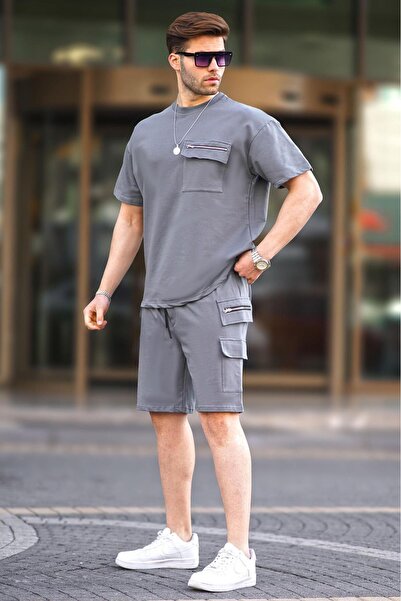 Madmext Smoked Pocket Λεπτομερές Ανδρικό Σορτς 5946