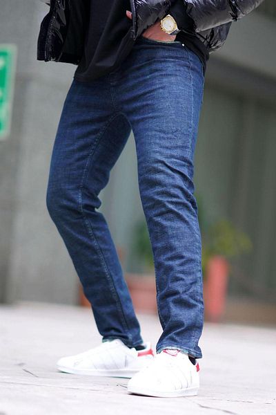 Madmext Dark Blue Slim fit Men's Jeans 6864